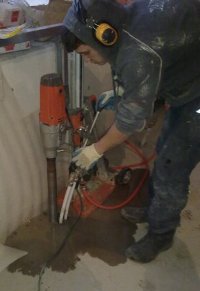 алмазное бурение бетона
